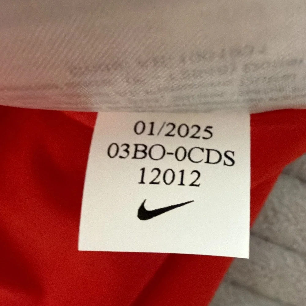 Nike Kansas City Chiefs Quarter Zip Pullover Size 4XL Red stretch